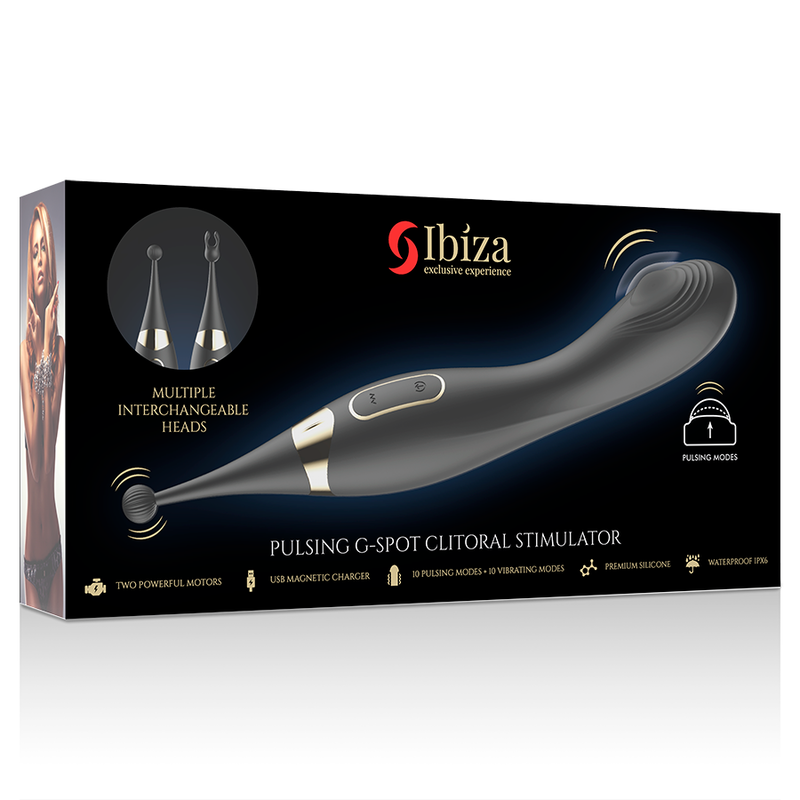 Ibiza Technology Stimulator Wechselbare Klitoris und Vibrator · Vibratoren (Bild 7)