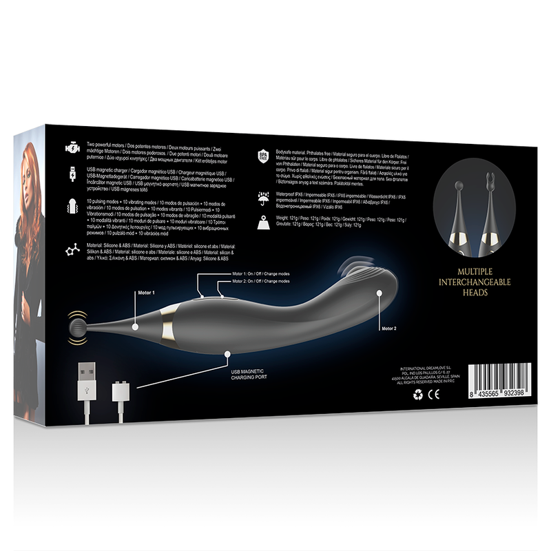 Ibiza Technology Stimulator Wechselbare Klitoris und Vibrator · Vibratoren (Bild 8)