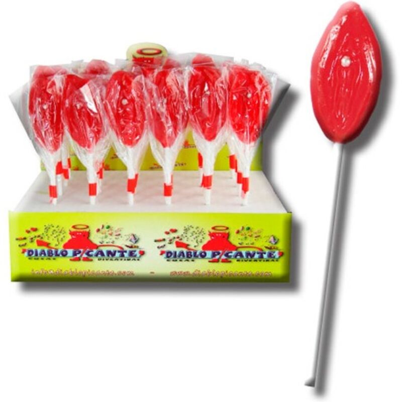 Diablo Goloso-Gummy-Lutscher Geschmack Erdbeeren · Süßigkeiten & Geschenke (Bild 2)