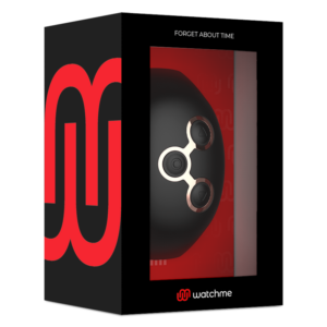 Watchme-Uhr Wireless Jet Schwarz und Kupfer-Silikon, 7 · Vibratoren (Bild 8)