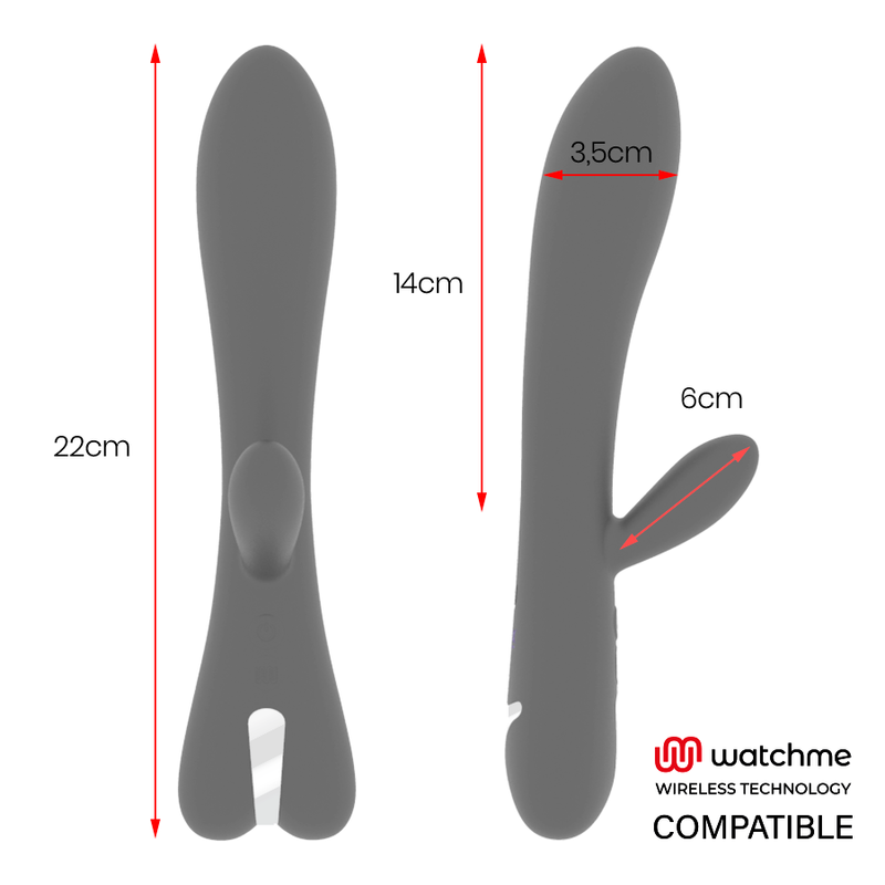 Brilly Glam-Erik Vibrator + Watchme Remote Control-Silikon, 10 · Vibratoren (Bild 6)