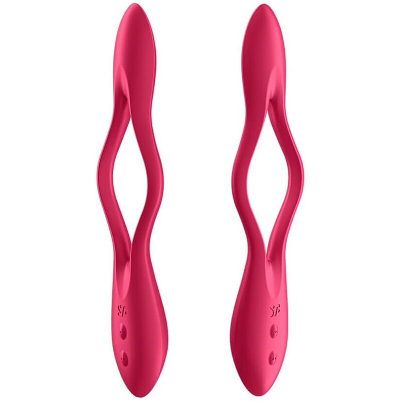 Satisfyer Vibrator-Elastic Joy Multi Vibrator Red-Silikon · Vibratoren (Bild 5)