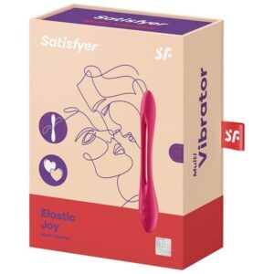 Satisfyer Vibrator-Elastic Joy Multi Vibrator Red-Silikon · Vibratoren (Bild 3)