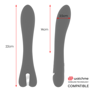 Brilly Glam-Ryan Vibrator + Watchme Fernbedienung-Silikon, 10 Geschwindigkeiten · Vibratoren (Bild 3)
