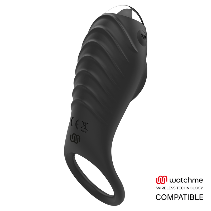 Brilly Glam-Alan Ring + Watchme Remote Control-Silikon, 10 Geschwindigkeiten · Sextoys (Bild 2)