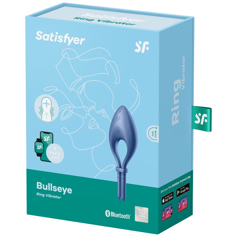 Satisfyer Ring-Bullseye Ring Vibrator mit App, Silikon · Vibratoren (Bild 3)