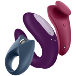 Satisfyer Vibrator-Partner Box 3-Silikon, Wiederaufladbar, App, USB · Vibratoren