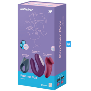 Satisfyer Vibrator-Partner Box 3-Silikon, Wiederaufladbar, App, USB · Vibratoren (Bild 7)