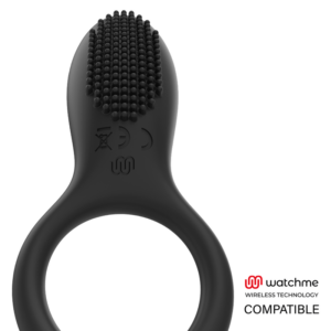 Mr. Boss-Tino Ring stimulierend + Fernbedienung Watchme-Silikon, 10 · Vibratoren (Bild 9)