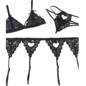 Subblime-Set 3 Teile BH + Strumpfband + Tanga · Spicy Dessous & Bodystockings (Bild 8)