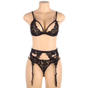 Subblime-Set 3 Teile BH + Strumpfband + Tanga · Spicy Dessous & Bodystockings (Bild 10)