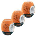 Satisfyer Eggs-3 Masturbierende Eier Crunchy-TPE · Spielzeug-Sets