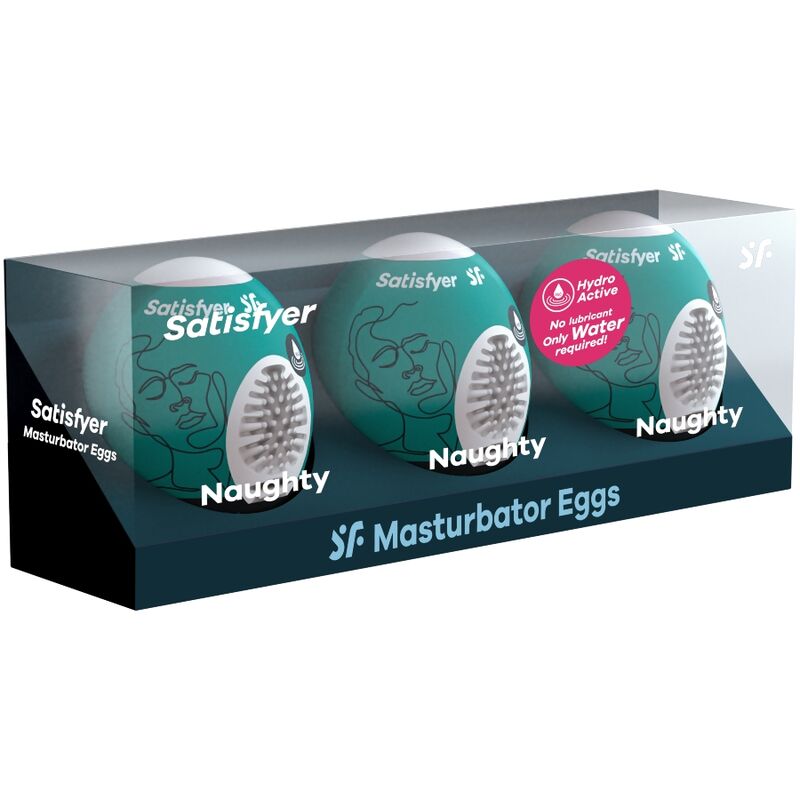 Satisfyer Eggs-3 Masturbierte Eier Naughty-TPE · Spielzeug-Sets (Bild 2)