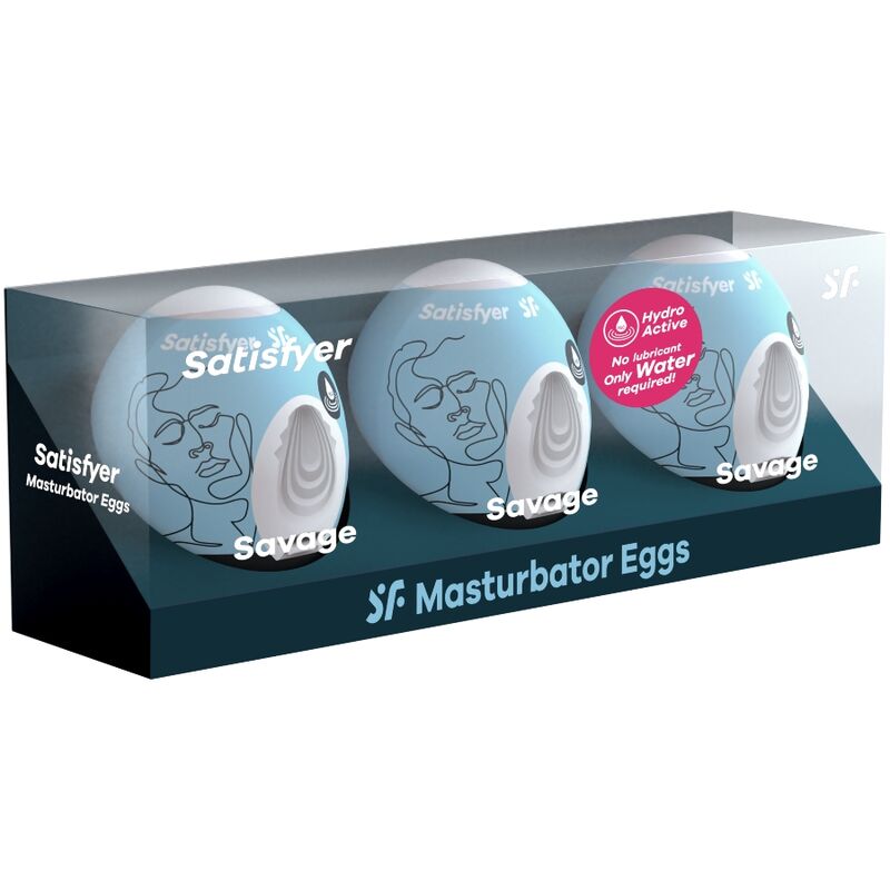 Satisfyer Eggs-3 Masturbierende Eier Savage-TPE · Spielzeug-Sets (Bild 2)