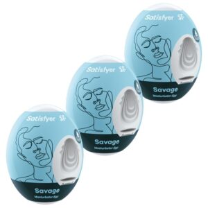 Satisfyer Eggs-3 Masturbierende Eier Savage-TPE · Spielzeug-Sets