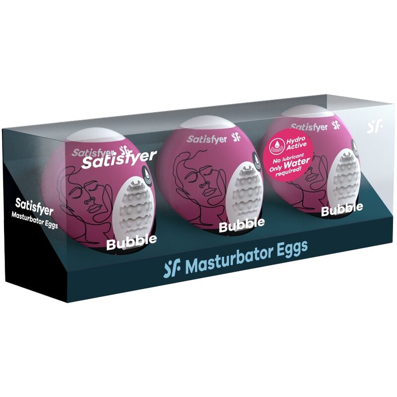 Satisfyer Eggs-3 Masturbierende Eier Bubble-TPE · Spielzeug-Sets (Bild 2)