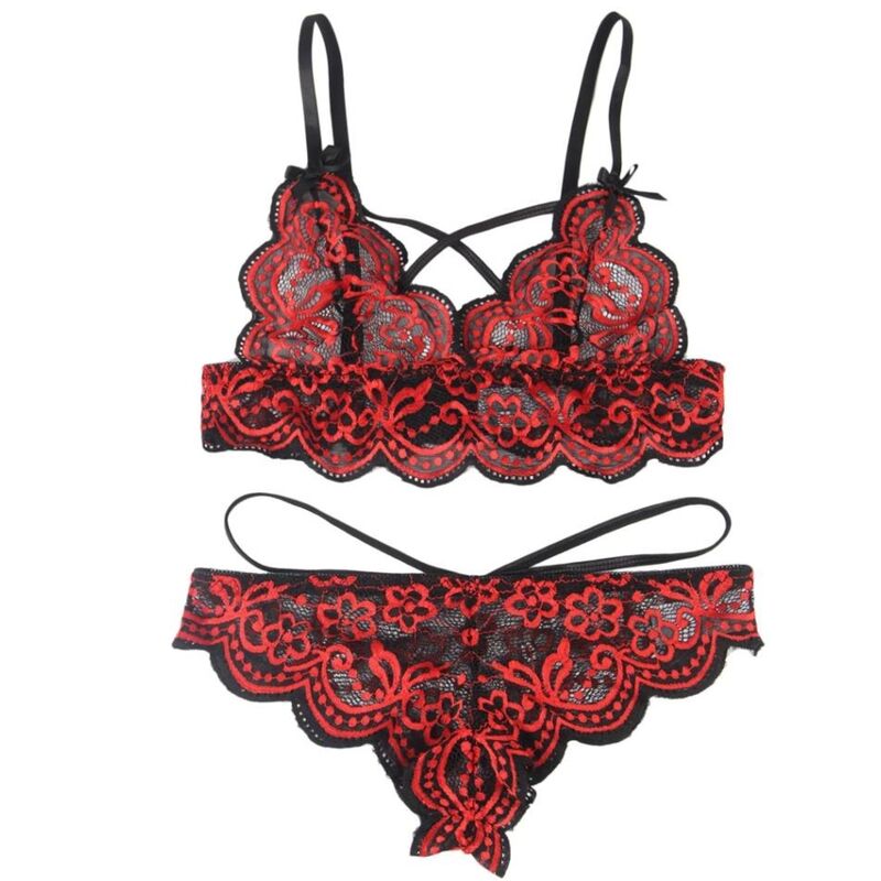 Subblime-Set von zwei Stücke Spitze und Tanga · Sexy Damen-Dessous (Bild 5)