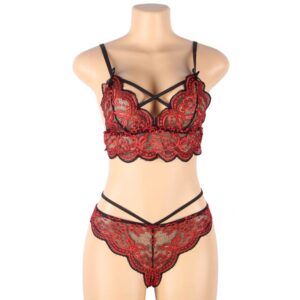 Subblime-Set von zwei Stücke Spitze und Tanga · Sexy Damen-Dessous (Bild 8)
