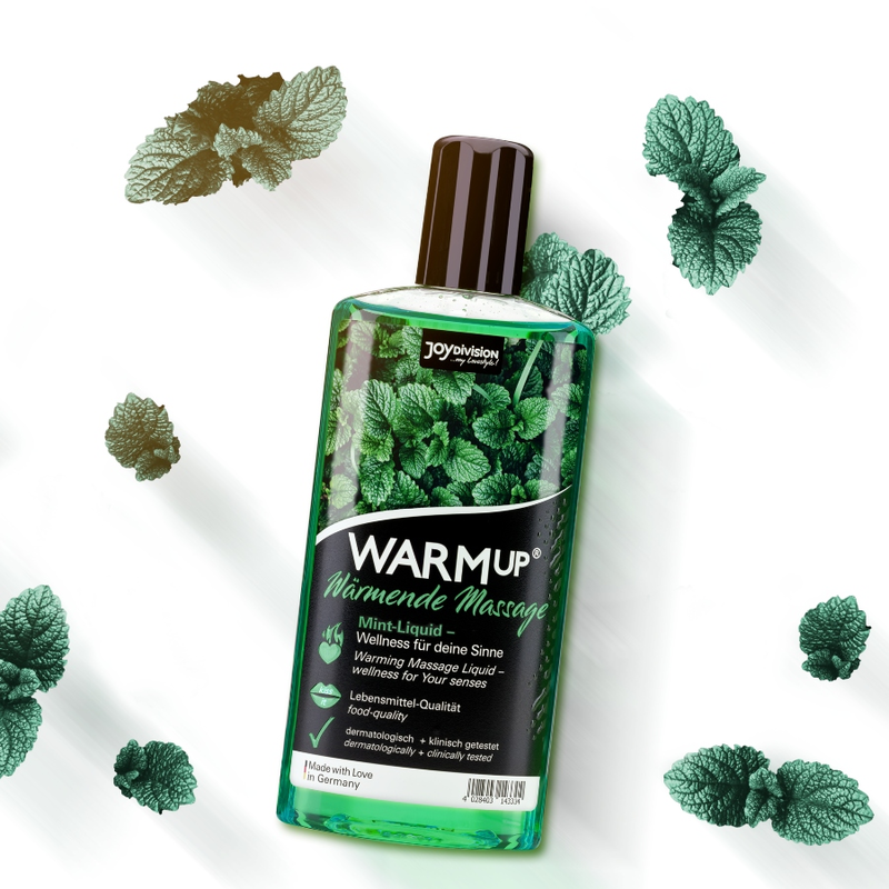 Joydivision-Warmup Massagegel Heizung Mint, 150 ml · Kosmetika & Aphrodisiaka (Bild 2)