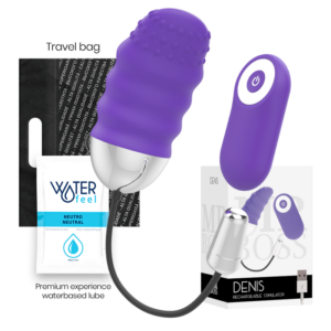 Mr. Boss-Denis Uovo Vibrator mit Fernbedienung-Silikon, 10 Geschwindigkeiten · Vibratoren