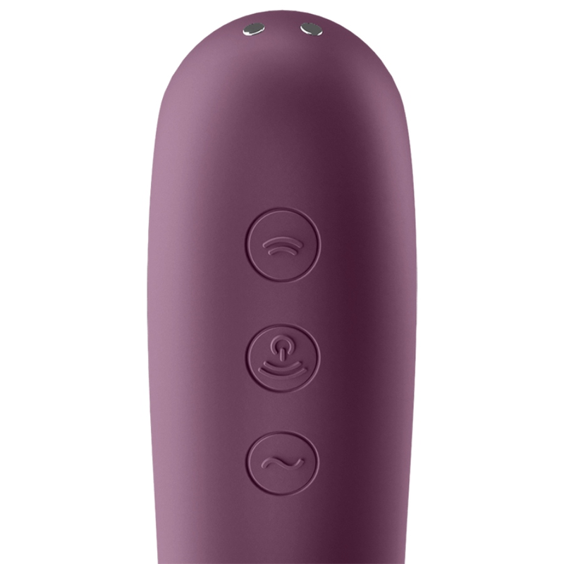 Satisfyer Air Pulse-Dual Kiss Air Pulse Wein Vibrator · Vibratoren (Bild 3)