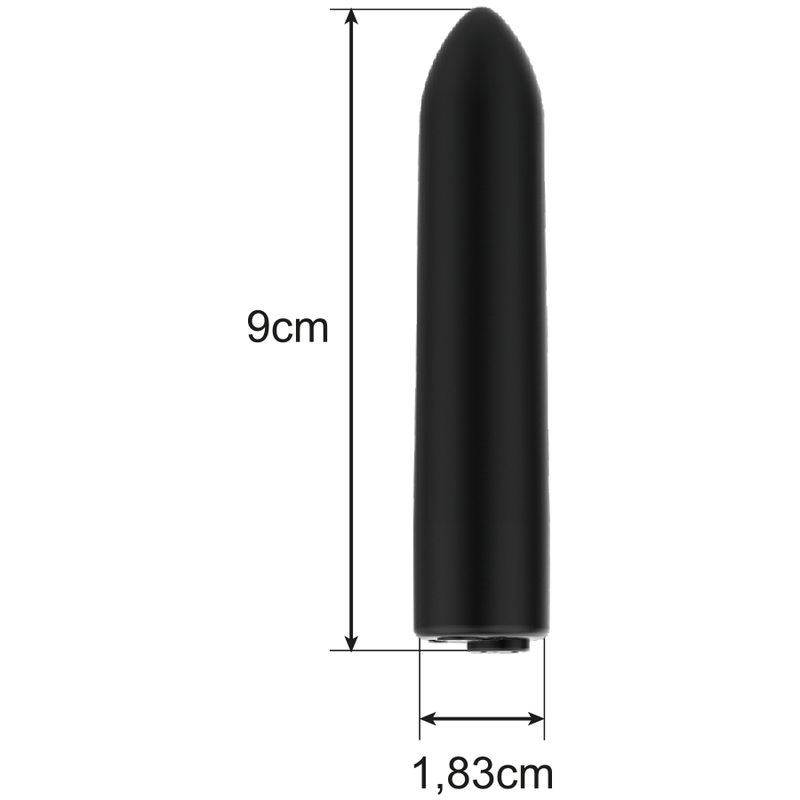 Intense Fun Toys-Bullet Vibrator Wiederaufladbar, 10 Modi-10 Geschwindigkeiten · Vibratoren (Bild 7)