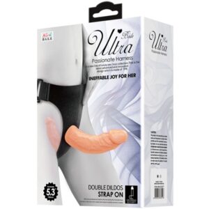 Baile Harness Collection-Dildo Doppelte Ultra Leidenschaft mit Harness-TPR · Strap-on & Harness (Bild 3)
