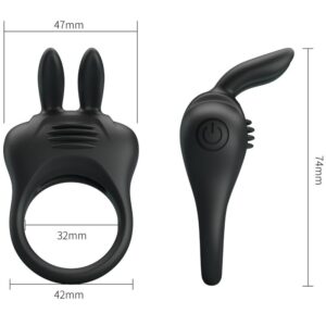 For Him-Davion Rabbit Ring Vibrator für Erektion und Stimulator · Sextoys (Bild 2)