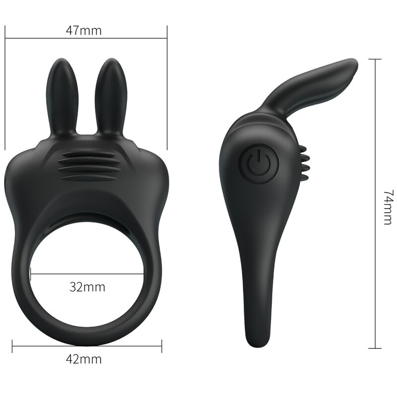 For Him-Davion Rabbit Ring Vibrator für Erektion und Stimulator · Sextoys (Bild 2)