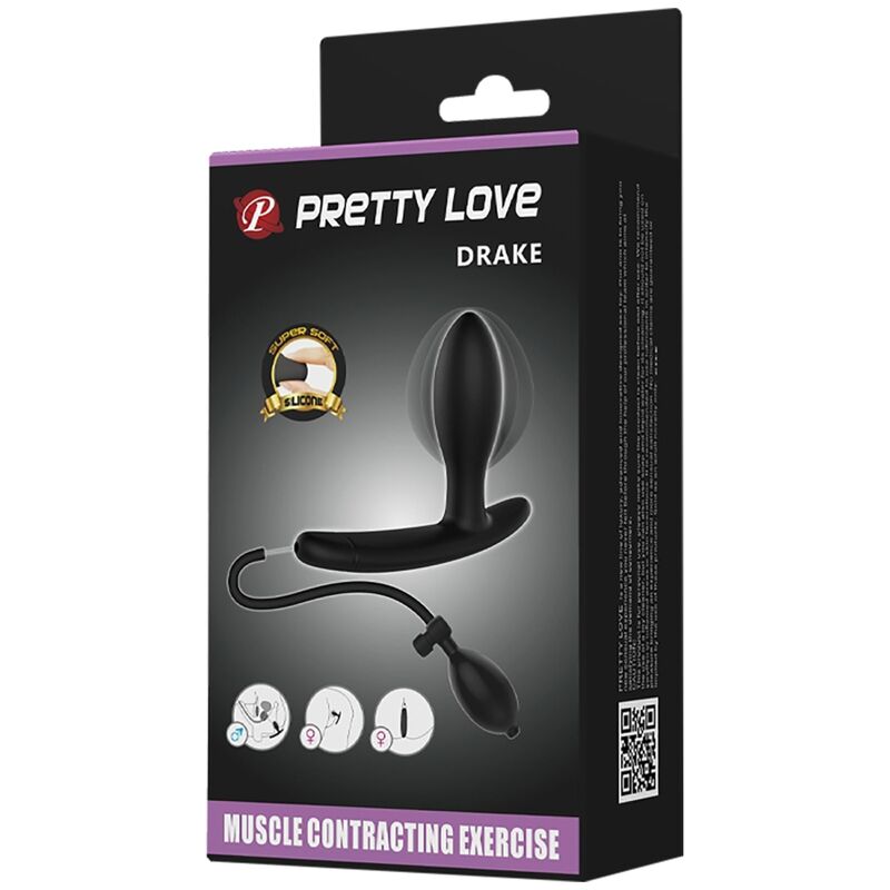 Anal Toys-Drake Analplug Gonfiable-Silizium, Wasserdicht · Sextoys (Bild 3)