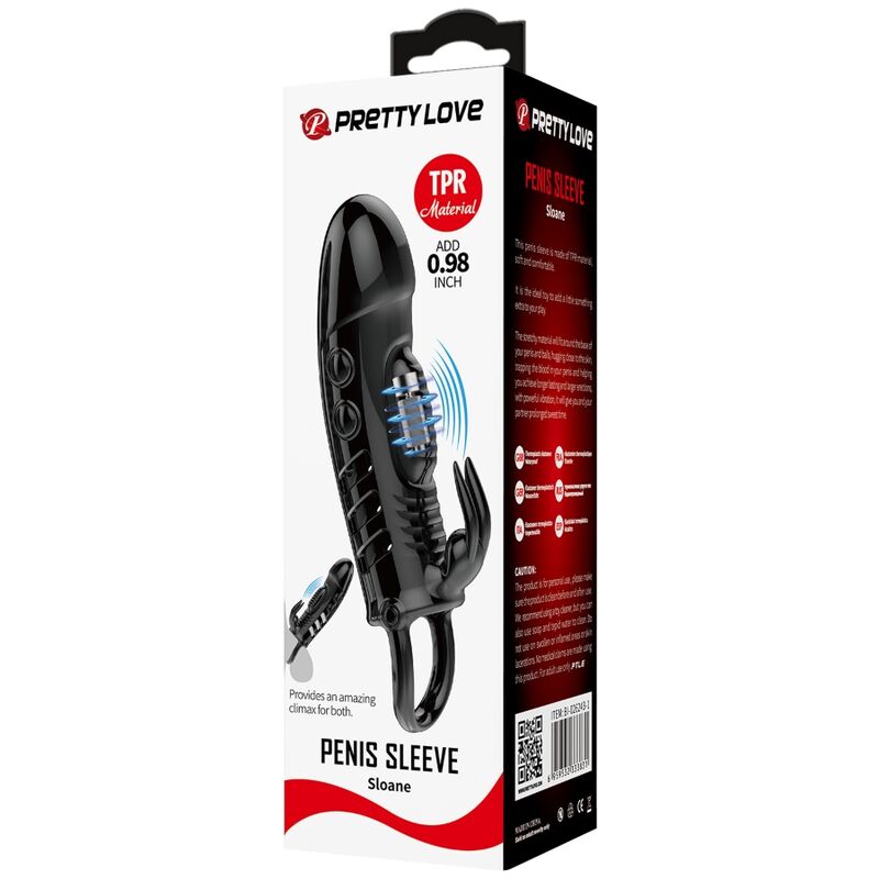 For Him-Sloane Rabbit Penishülle mit Vibrationen-TPR · Vibratoren (Bild 7)