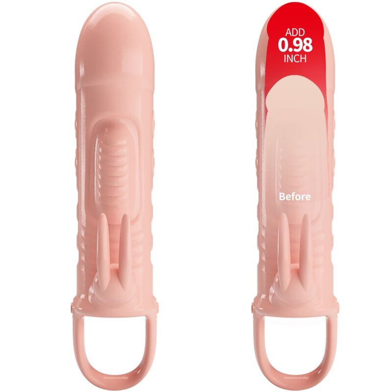 For Him-Sloane Rabbit Penishülle mit Vibrationen-TPR · Vibratoren (Bild 3)