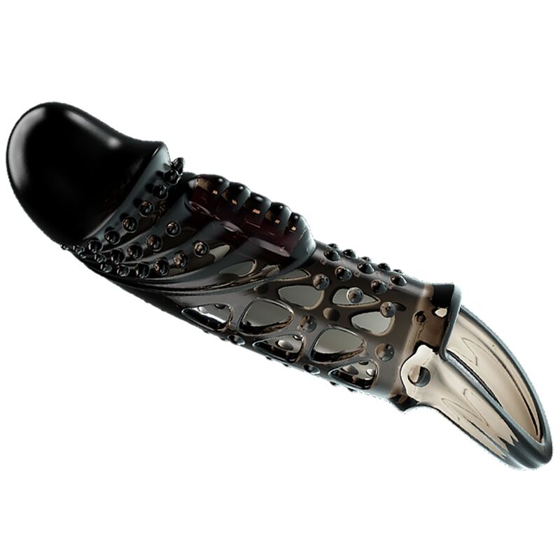 For Him-Cecilia Penishülle Schwarz-TPR · Sextoys (Bild 3)