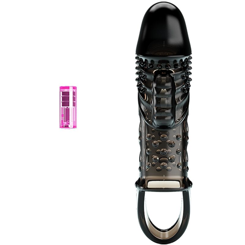 For Him-Cecilia Penishülle Schwarz-TPR · Sextoys (Bild 5)