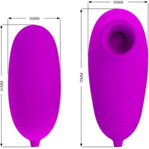 Fun Toys-Vibrierende Bullet mit Suction-Tasse, 12 Funktionen · Vibratoren (Bild 5)