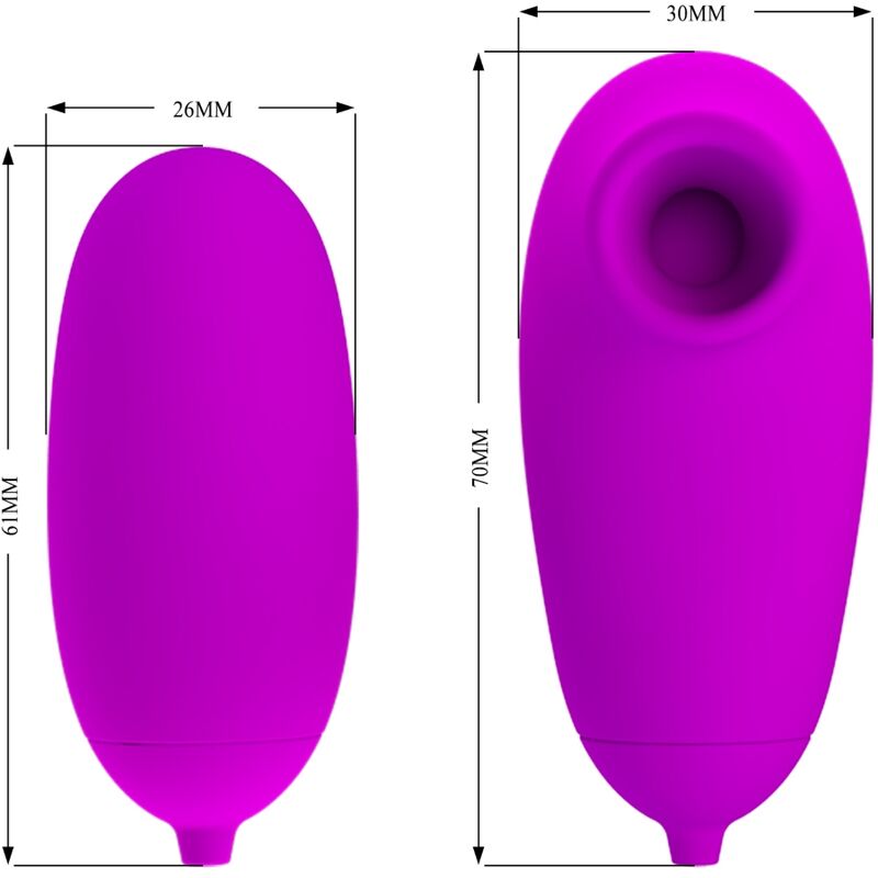 Fun Toys-Vibrierende Bullet mit Suction-Tasse, 12 Funktionen · Vibratoren (Bild 5)