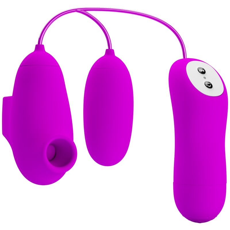 Fun Toys-Vibrierendes Bullet mit Saugnapf, 12 Funktionen