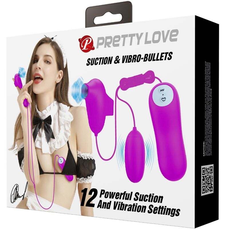 Fun Toys-Vibrierende Bullet mit Suction-Tasse, 12 Funktionen · Vibratoren (Bild 6)