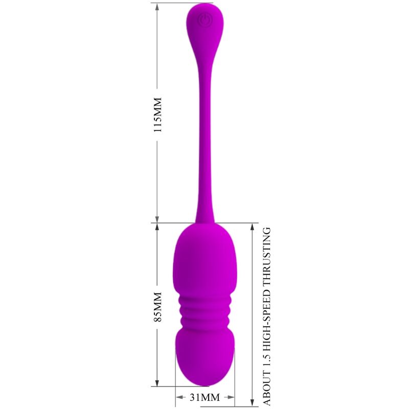 Remote Control-Wiederaufladbar-Vibrations-Eierkeller · Vibratoren (Bild 2)