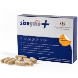 500cosmetics-Sizegain Plus Tabletten zur Penisvergrößerung · Nahrungsergänzungsmittel