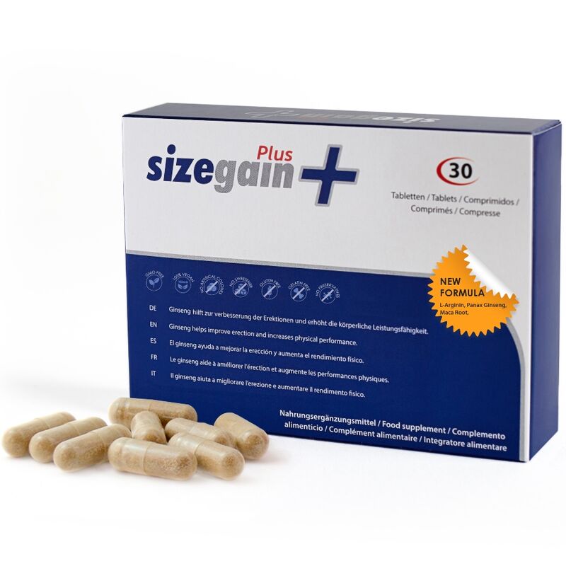 500cosmetics-Sizegain Plus Tabletten zur Penisvergrößerung