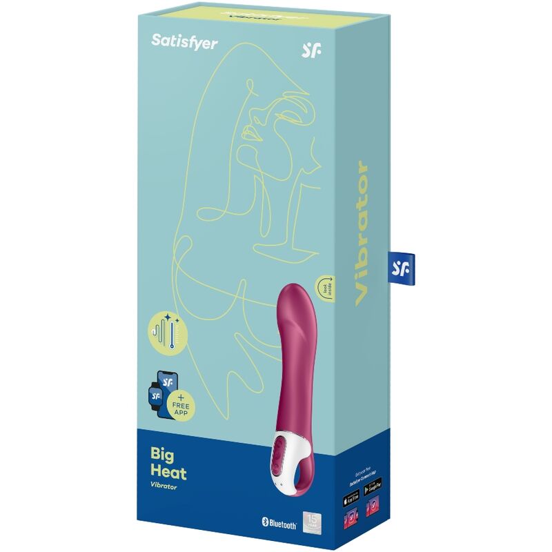 Satisfyer Vibrator-Big Heat Vibrator für den G-Silikon-Punkt · Vibratoren (Bild 4)