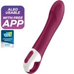 Satisfyer Vibrator-Big Heat Vibrator für den G-Silikon-Punkt · Vibratoren
