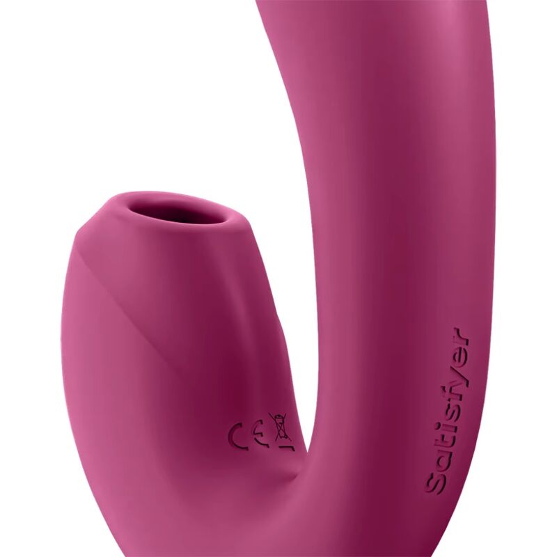Satisfyer Connect-Sunray Stimulator und Vibrator App Rot-Silikon · Vibratoren (Bild 3)