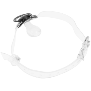 Ohmama Fetish-Fetish Schnullerknebel Transparent