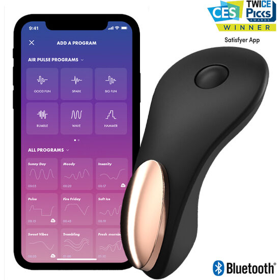 Satisfyer Connect-Kleine Vibrator Geheimnis für Slip, Kontrolle · Vibratoren