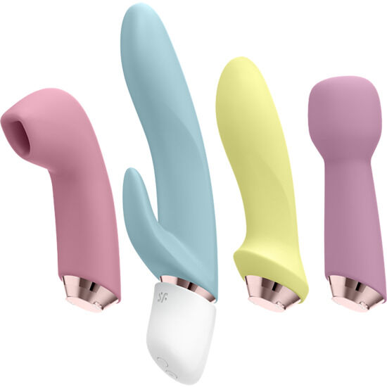 Satisfyer Vibrator-Marvelous Four Set mit Vibrator und Luft · Vibratoren