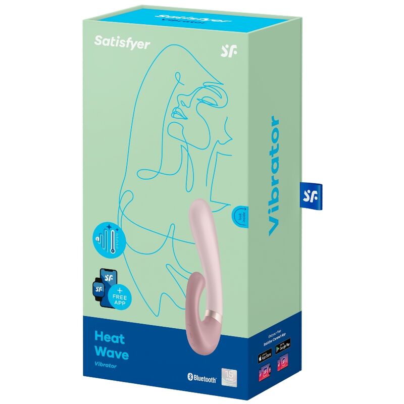 Satisfyer-Heat Wave Vibrator App, Wiederaufladbar · Vibratoren (Bild 2)