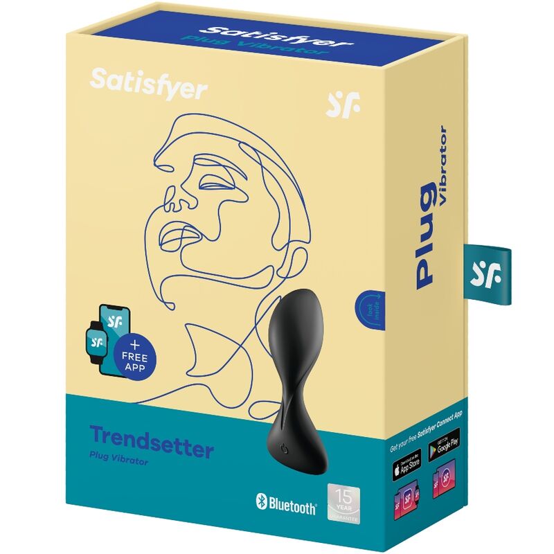 Satisfyer-Analplug Vibrator Trendsetter mit Anwendung · Vibratoren (Bild 3)