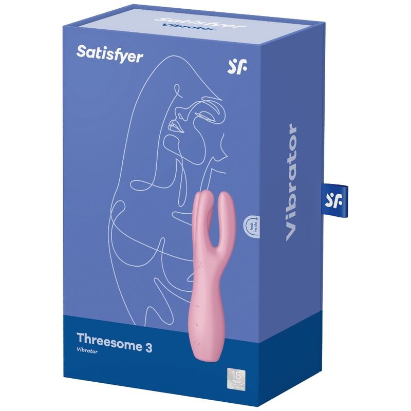 Satisfyer-Drei Vibrator mit drei Armen in Silikon · Vibratoren (Bild 4)